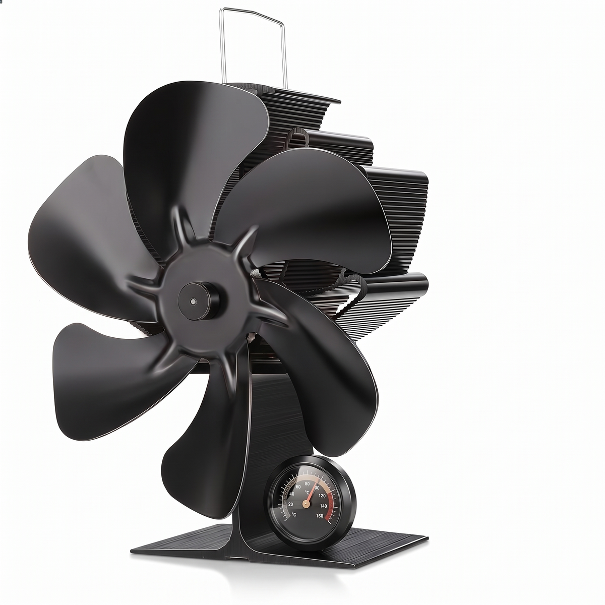 Warmte-aangedreven Kachelventilator met 6 Bladen zonder Stroom