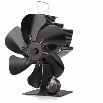Warmte-aangedreven Kachelventilator met 6 Bladen zonder Stroom