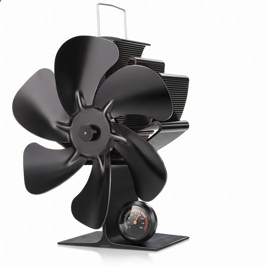 Warmte-aangedreven Kachelventilator met 6 Bladen zonder Stroom