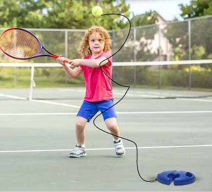 Tennistrainer met Elastisch Koord voor Zelfstandig Oefenen
