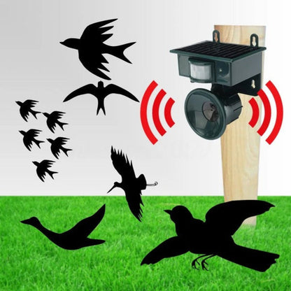 Vogelverjager met Bewegingssensor en Zonnepaneel