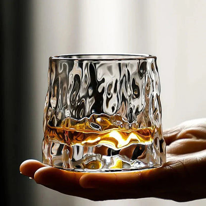 Glaswerk Voor Dranken Met Geribbelde Structuur