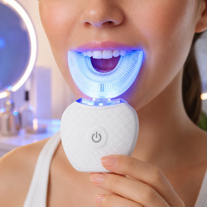 Ultrasone Tandenborstel met U‑Mondstuk voor 360 Graden Reiniging