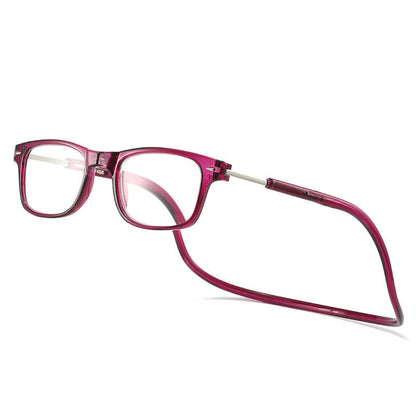 Leesbril Magnetisch Unisex met Anti Blauwlicht en Comfortabel Nekkoord