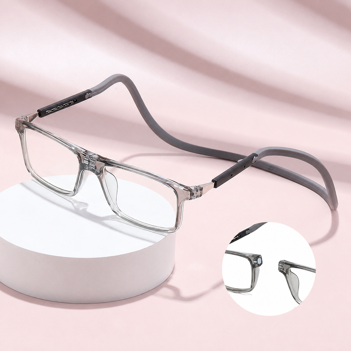 Leesbril Magnetisch Unisex met Anti Blauwlicht en Comfortabel Nekkoord