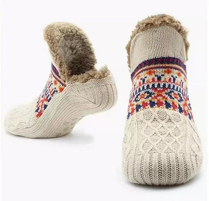 Warme Antislip Huissokken Met Zachte Warmte En Dagelijkse Veilige Grip