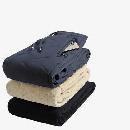 Warme Thermobroek voor Dames met Fleecevoering en Ritszakken