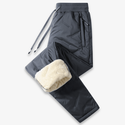 Warme Thermobroek voor Dames met Fleecevoering en Ritszakken