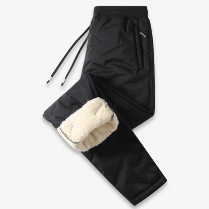 Warme Thermobroek voor Dames met Fleecevoering en Ritszakken