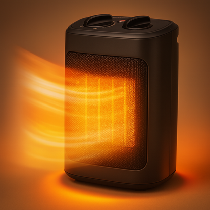 Keramische Elektrische Kachel met Thermostaat en 4 Functies