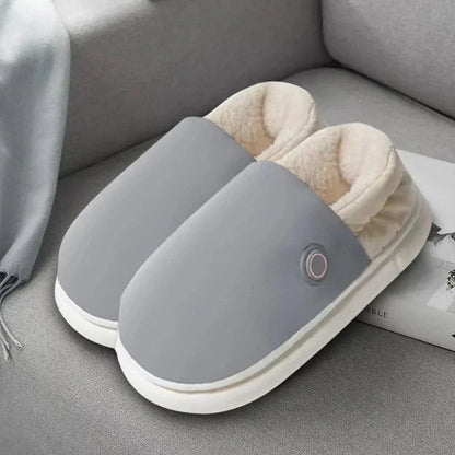 Elektrisch Verwarmde Pantoffels met 3 Warmtestanden