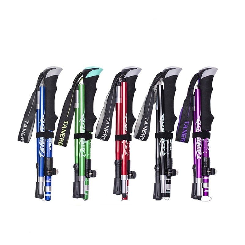 Verstelbare Wandelstok Set Met Lichtgewicht Aluminium En Ergonomische Grip