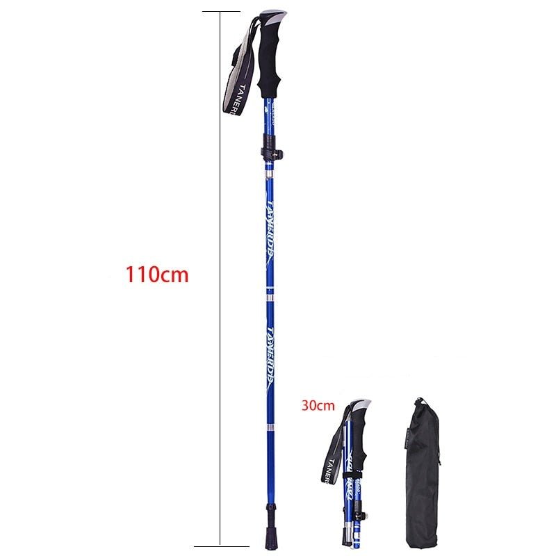 Verstelbare Wandelstok Set Met Lichtgewicht Aluminium En Ergonomische Grip