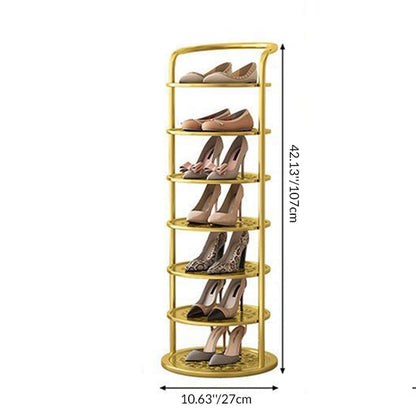 Verticaal Schoenenrek Met Meerdere Niveaus Voor Compacte Opbergruimte
