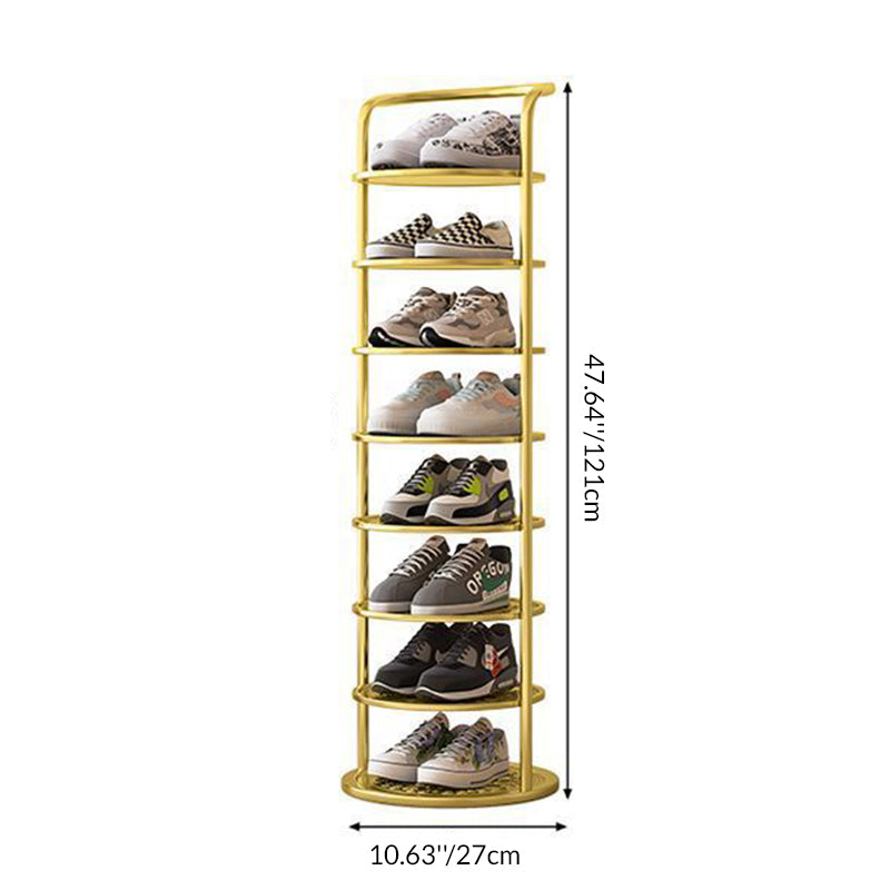 Verticaal Schoenenrek Met Meerdere Niveaus Voor Compacte Opbergruimte