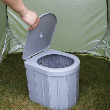 Opvouwbaar Draagbaar Toilet voor Kamperen en Reizen