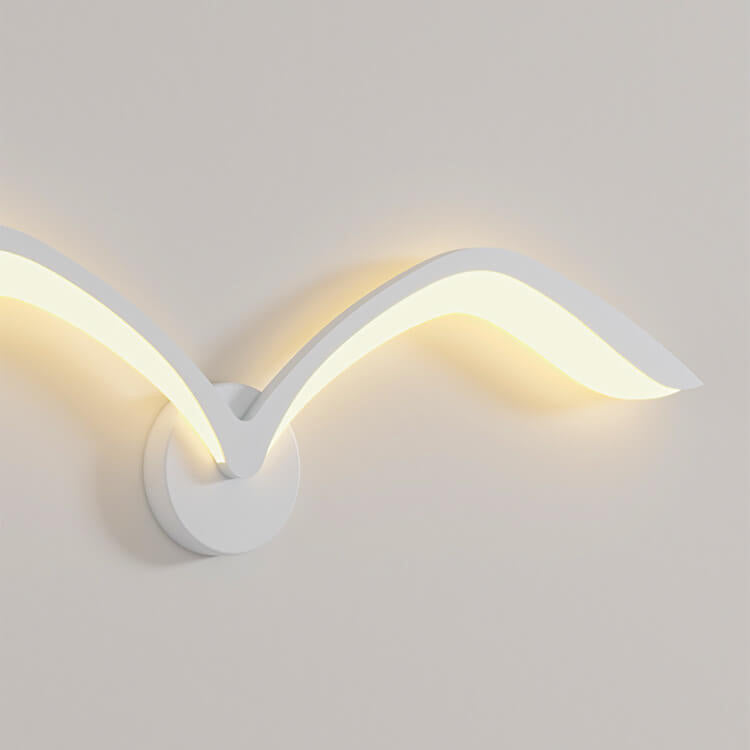 LED Wandlamp in Meeuwvorm met Scandinavisch Design