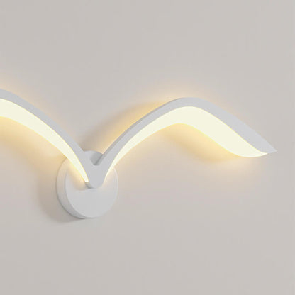 LED Wandlamp in Meeuwvorm met Scandinavisch Design