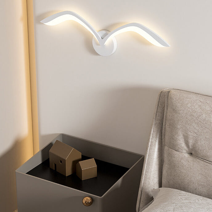 LED Wandlamp in Meeuwvorm met Scandinavisch Design