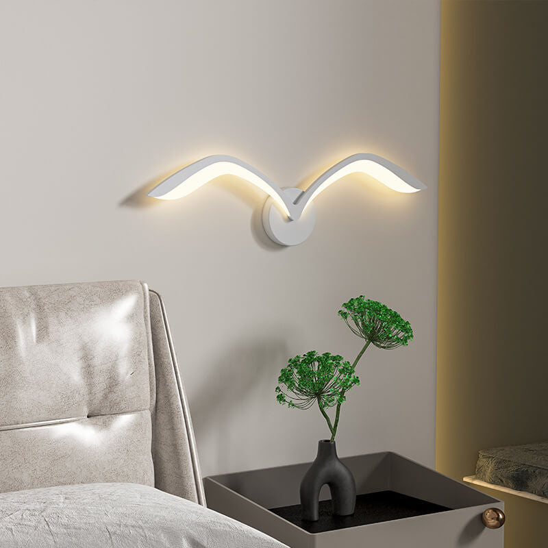 LED Wandlamp in Meeuwvorm met Scandinavisch Design