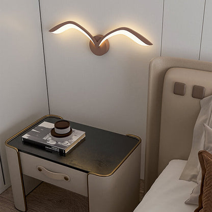 LED Wandlamp in Meeuwvorm met Scandinavisch Design