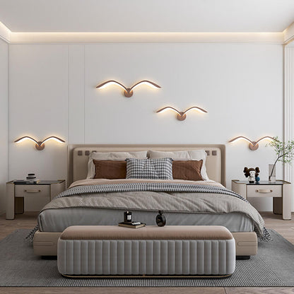 LED Wandlamp in Meeuwvorm met Scandinavisch Design