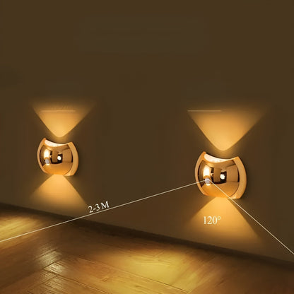Draadloze LED Wandlamp Met Bewegingssensor