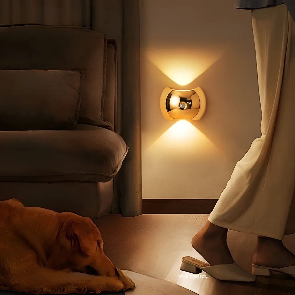 Draadloze LED Wandlamp Met Bewegingssensor