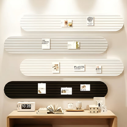 Zelfklevende Vilten Wandpanelen Prikbord – Set van 4