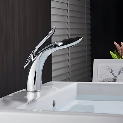 Wastafelkraan Met Luxe Waterfall Uitloop