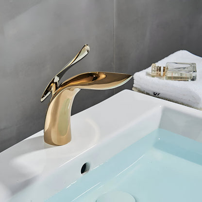 Wastafelkraan Met Luxe Waterfall Uitloop