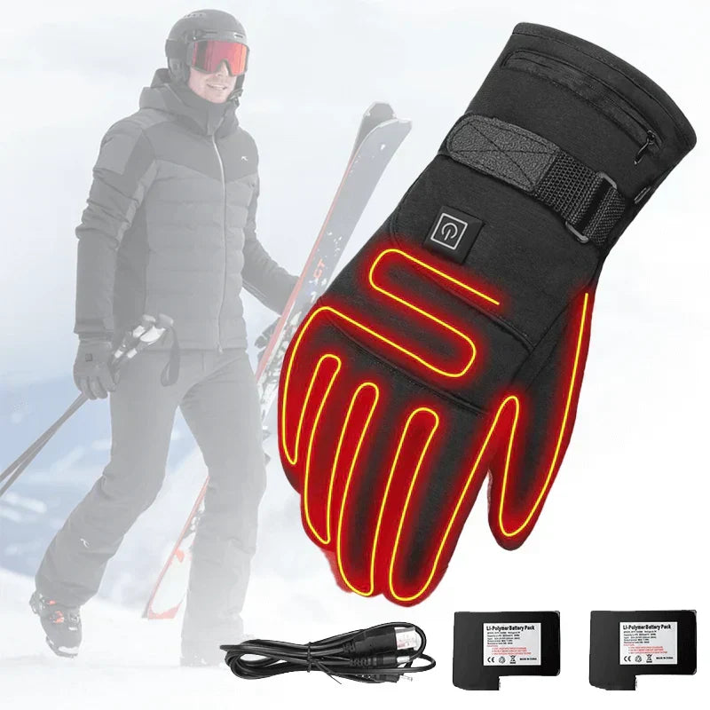 Verwarmde Handschoenen Met Instelbare Warmtestanden Voor Koude Dagen