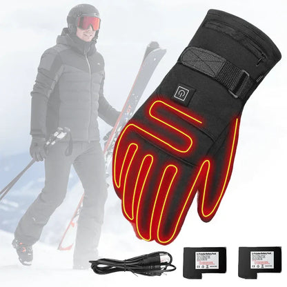 Verwarmde Handschoenen Met Instelbare Warmtestanden Voor Koude Dagen