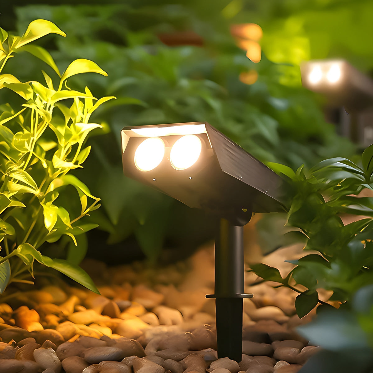 Solar Grondspot Met Verstelbare Kop En Automatische Buitenverlichting