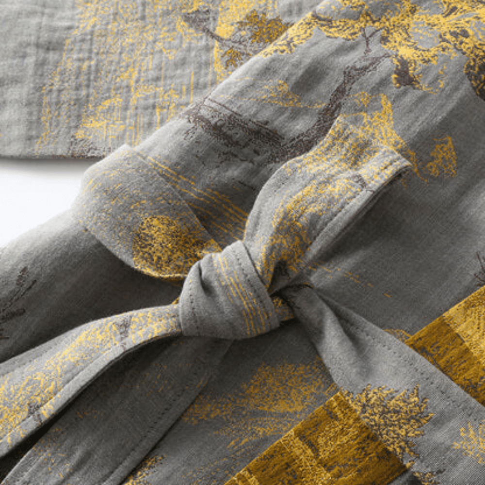 Kimono Badjas Voor Zachte Comfort, Ruime Pasvorm En Dagelijks Ontspannen Thuis