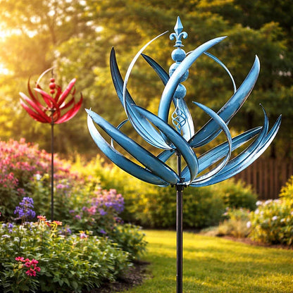 Decoratieve Windbloem voor Buiten met Draaiende Beweging