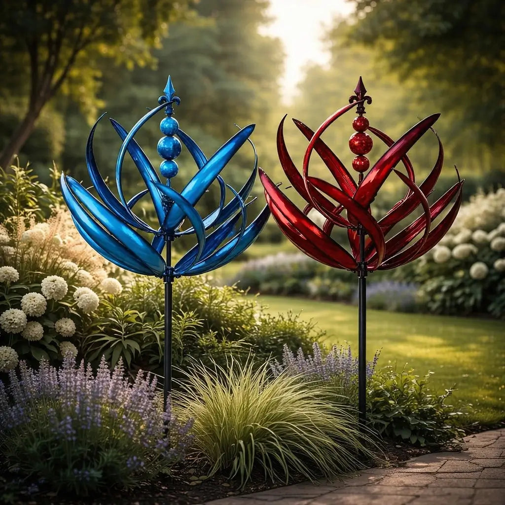 Decoratieve Windbloem voor Buiten met Draaiende Beweging