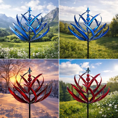 Decoratieve Windbloem voor Buiten met Draaiende Beweging