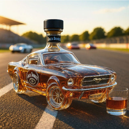Whiskykaraf In Auto‑Vorm Voor Presentatie, Decor En Dagelijks Genieten