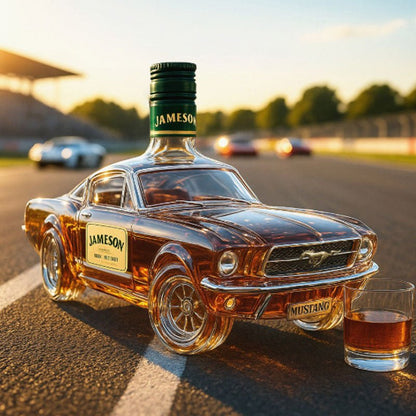 Whiskykaraf In Auto‑Vorm Voor Presentatie, Decor En Dagelijks Genieten