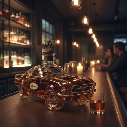 Whiskykaraf In Auto‑Vorm Voor Presentatie, Decor En Dagelijks Genieten