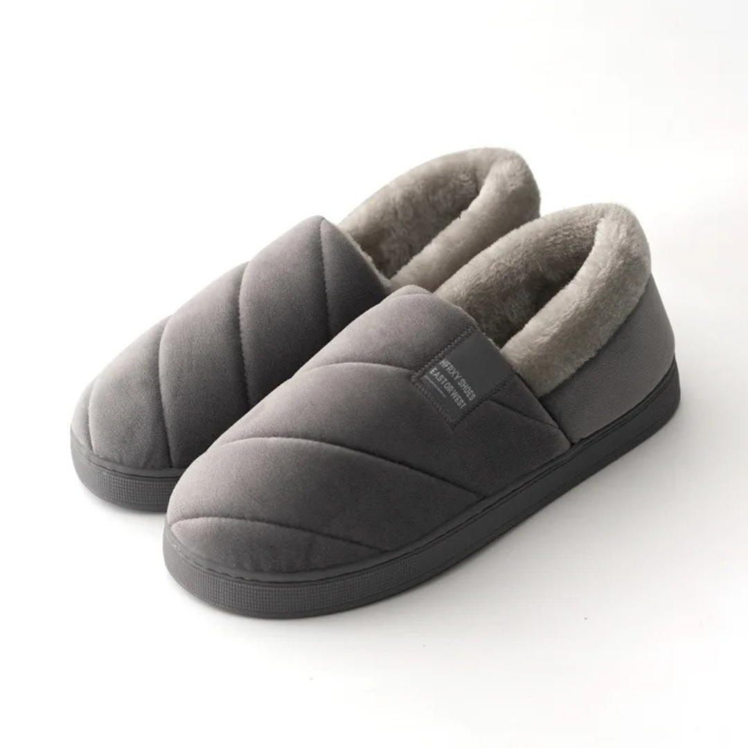 Bontpantoffel Heren Met Warme Voering En Dagelijkse Antislip Stabiliteit